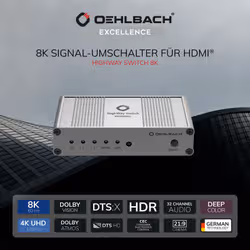 OEHLBACH D1C6049 conmutador de vídeo HDMI - Vista aggiuntiva 5