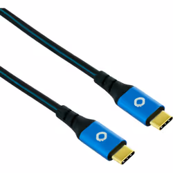 OEHLBACH D1C9353 cavo USB USB4 Gen 2x2 3 m USB C Blu