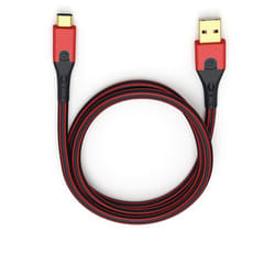 OEHLBACH Evolution C3 cavo USB USB 3.2 Gen 1 (3.1 Gen 1) 3 m USB A USB C Nero, Rosso