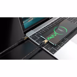 OEHLBACH USB Primus CC cavo USB USB4 Gen 2x2 3 m USB C Nero, Oro - Vista aggiuntiva 2