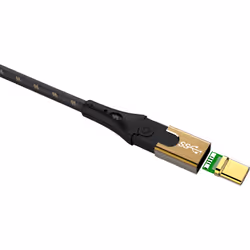 OEHLBACH USB Primus CC cavo USB USB4 Gen 2x2 3 m USB C Nero, Oro - Vista aggiuntiva 3