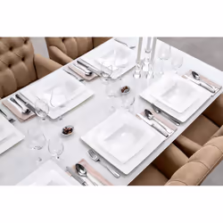 Villeroy & Boch Modern Grace Vassoio da colazione Quadrato Porcellana Bianco 1 pz - Vista aggiuntiva 4
