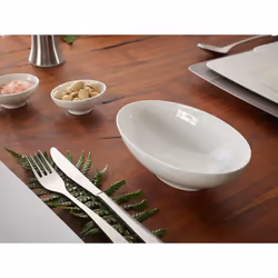 Villeroy & Boch Modern Grace Ciotola per dessert 0,45 L Ovale Porcellana Bianco 1 pz