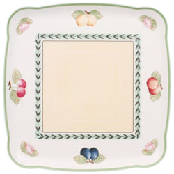 Villeroy & Boch Charm & Breakfast French Garden Porcellana Multicolore Quadrato Piatto per torta
