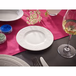 Villeroy & Boch Cellini bread plate Rotondo Porcellana Bianco 1 pz - Vista aggiuntiva 2