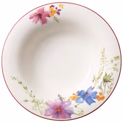 Villeroy & Boch Mariefleur Basic, Piatto fondo, Rotondo, Porcellana, Multicolore, 0,4 L, 23 cm
