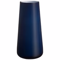 Villeroy & Boch Numa Vase, Altro, Vetro, Blu, Tavolo, 340 mm, 165 mm