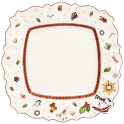 Villeroy & Boch 1485852629 piatto piano Piatto da portata Quadrato Porcellana Multicolore 1 pz
