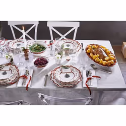 Villeroy & Boch 1485852629 piatto piano Piatto da portata Quadrato Porcellana Multicolore 1 pz