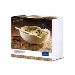 Villeroy & Boch Soup Passion Ciotole da zuppa 1,4 L Rotondo Porcellana Bianco 1 pz - Vista aggiuntiva 3