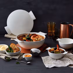 Villeroy & Boch Soup Passion Ciotole da zuppa 2,5 L Rotondo Porcellana Bianco 1 pz - Vista aggiuntiva 4