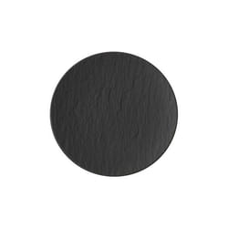 Villeroy & Boch Manufacture Rock Piatto per pane e burro Rotondo Porcellana Nero 1 pz