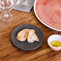 Villeroy & Boch Manufacture Rock Piatto per pane e burro Rotondo Porcellana Nero 1 pz - Vista aggiuntiva 2