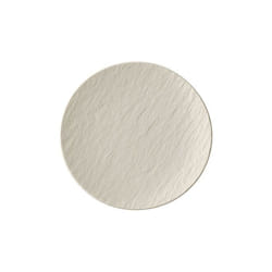 Villeroy & Boch Manufacture Rock Blanc Piatto per pane e burro Rotondo Porcellana Bianco 1 pz
