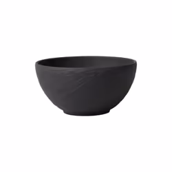 Villeroy & Boch 10-4239-1900, Ciotole da zuppa, Rotondo, Porcellana, Nero, Opaco, 0,6 L