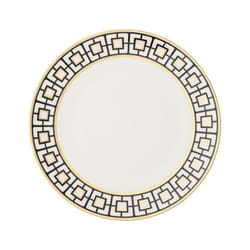 Villeroy & Boch MetroChic Piatto da portata Rotondo Porcellana Nero, Oro, Bianco 1 pz