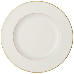 Villeroy & Boch Anmut Gold Piatto da portata Rotondo Porcellana Oro, Bianco 1 pz