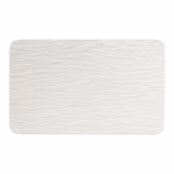 Villeroy & Boch Rock Blanc, Piastra in ardesia, Porcellana, Bianco, Rettangolare, 280 mm, 170 mm