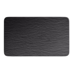 Villeroy & Boch Rock Porcellana Nero Rettangolare Piastra in ardesia
