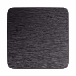 Villeroy & Boch Rock, Piastra in ardesia, Porcellana, Nero, Quadrato, 325 mm, 325 mm