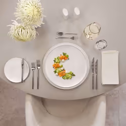 Villeroy & Boch Afina Piatto da portata Rotondo Porcellana Bianco 1 pz - Vista aggiuntiva 5