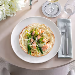 Villeroy & Boch Afina Piatto gourmet Rotondo Porcellana Bianco 1 pz