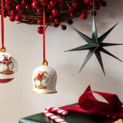 Villeroy&boch - Christmas Edition 2024 Pallina Alberto di Natale in Porcellana