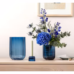 Villeroy & Boch 1173380947 vaso Vaso a forma di giara Vetro Blu