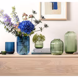 Villeroy & Boch 1173380949 vaso Vaso a forma di giara Vetro Blu