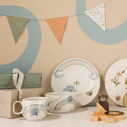 Villeroy & Boch Boho kids servizio da tavola 3 pz Porcellana Multicolore, Bianco - Vista aggiuntiva 2
