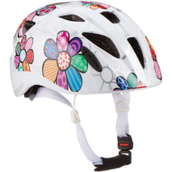 Unisex Bambini Caschi da Ciclismo, White-Flower, 47-51 cm - Alpina