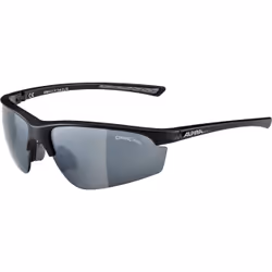 Alpina Sports TRI-EFFECT 2.0, Semi-montatura, Nero, Plastica, Nero, Plastica, Ceramica