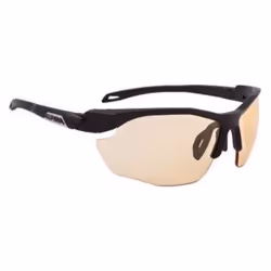 Alpina Sports Twist Five Hr Vl+, Adulto, Unisex, Curve, Mezza montatura, Nero, Nero