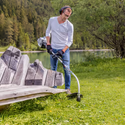 AL-KO BC 223 L-S 41 cm 700 W Benzina Nero, Grigio - Vista aggiuntiva 4
