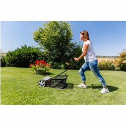 AL-KO Cut 38.1 HM Comfort Tagliaerba a spinta Nero, Grigio, Rosso - Vista aggiuntiva 7