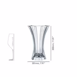 Nachtmann Saphir vaso Altro Vetro Trasparente - Vista aggiuntiva 4