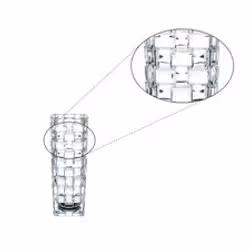 Nachtmann Bossa Nova vaso Vaso a forma quadrata Vetro Trasparente - Vista aggiuntiva 2