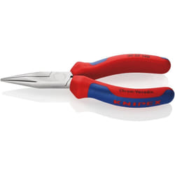 Knipex - 30 25 140 Pinza per meccanica - a becchi lunghi rivestiti in materiale bicomponente cromata 140 mm