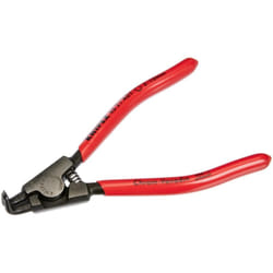Knipex - Pinza per Anelli di Sicurezza per Anelli di Sicurezza Esterni Su Alberi Bonderizzata Nera, Rivestiti in Resina Sintetica 125 Mm (Confezione
