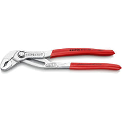 Knipex - Cobra Pinza Regolabile di Nuova Generazione per Tubi e Dadi Cromata, Rivestiti in Resina Sintetica Antiscivolo 250 Mm (Confezione