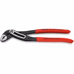 Knipex 88 01 250 SB, Pinze per sifone, 5 cm, Plastica, Rosso, 113 mm, 250 mm