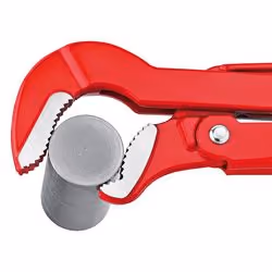Knipex 83 30 015 chiave per tubi Rosso, Acciaio inox Rosso 6 cm Chiave inglese svedese Acciaio al cromo vanadio - Vista aggiuntiva 5