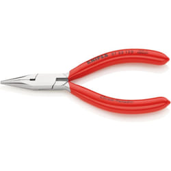 Knipex - 37 33 125 Pinza prensile per meccanica fine rivestiti in resina sintetica cromata 125 mm