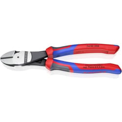 Knipex - 74 02 200 Officina e meccanica Tronchese con taglienti laterali tipo forte con sfaccettatura 200 mm