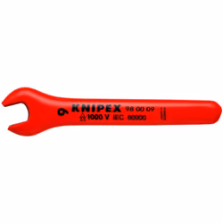 98 00 09 Chiave a forchetta Angolazione della testa: 15°. Utensile di base cromato. - Apertura chiave: 9mm - Lunghezza l max. ...