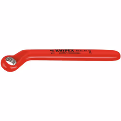 98 01 08 Chiave poligonale Piegatura a gomito. Utensile di base cromato. - Apertura S: 8mm - Lunghezza l max.: 155mm - Spesso ...