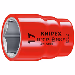 Knipex 98 47 11, Elemento singolo, Adattatore di presa, Acciaio al cromo-vanadio, 11 mm, 1 pz