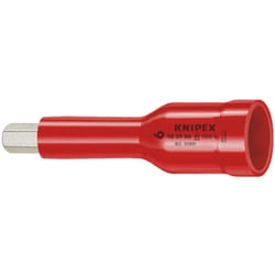 Knipex - 98 49 05 Chiave a bussola per viti ad esagono incassato con attacco quadro interno 1/2' 75 mm
