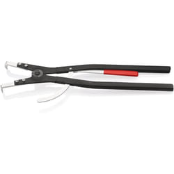 Knipex - 46 20 A61 Pinza per anelli di sicurezza per anelli di sicurezza esterni su alberi nera, verniciata a polvere 580 mm