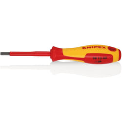 98 13 40 Giraviti per viti ad esagono incassato isolati con manici rivestiti in materiale bicomponente, collaudati vde brunita 182 mm